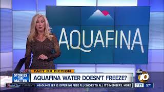 Aquafina doesnt freeze [upl. by Robins]