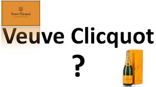 How to say Veuve Clicquot CORRECTLY French Champagne Pronunciation [upl. by Demodena]