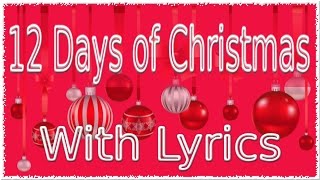 12 Days of Christmas Song with Lyrics  QPT [upl. by Rabelais]