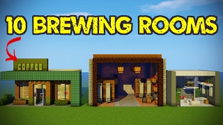 10 Minecraft Brewing Room Designs [upl. by Belloir]