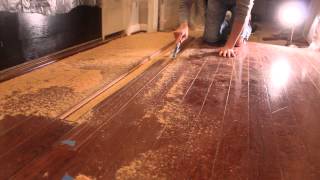 How to Remove Hardwood Flooring [upl. by Semaj621]