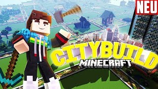 Mein START im NEUEN Minecraft CITYBUILD │ GommeHD [upl. by Olympie]