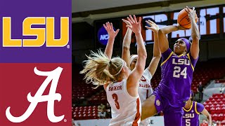 LSU vs Alabama Full Game OT Womens College Basketball 2025 [upl. by Melisandra296]