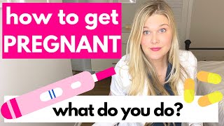 How Do You Get Pregnant Fertility Doctor Explains How To Get Pregnant Naturally Faster [upl. by Lavro]