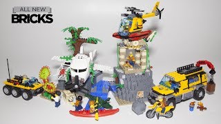 Lego City 60161 Jungle Exploration Site Speed Build [upl. by Esinyt]