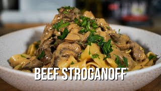 How To Make Beef Stroganoff  Easy 30 Minute Recipe [upl. by Leeda]