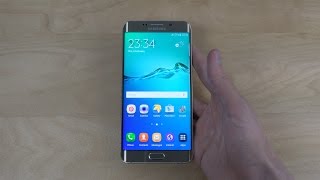 Samsung Galaxy S6 Edge Gold  Unboxing 4K [upl. by Enahpets342]