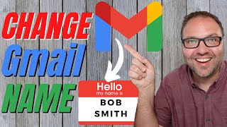 How to Change your Gmail Name  Email Name Change [upl. by Shiff]