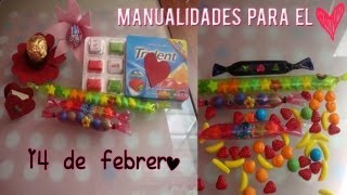 manualidades para el 14 de febrero ♥ [upl. by Nesyrb]