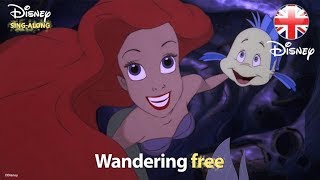 DISNEY SINGALONGS  Part Of Your World  Little Mermaid Lyric Video  Official Disney UK [upl. by Tezzil]