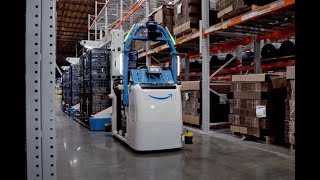 Amazons Newest Warehouse Robots [upl. by Eusebio569]