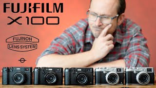 Ultimate Street Camera  Every Fujifilm X100 model compared [upl. by Bohrer]