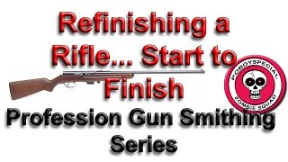 Complete rifle restoration  Professional Gun Smithing Series [upl. by Leen]