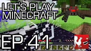 Lets Play Minecraft  Episode 41  No Petting Zoo  Rooster Teeth [upl. by Carleen]