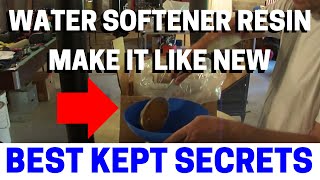 NEVER Replace Water Softener Resin Until Watching This [upl. by Nina892]