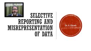 Selective Reporting and Misrepresentation of Data [upl. by Hammerskjold]