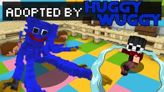 Adopted by HUGGY WUGGY In Minecraft Tagalog [upl. by Nairehs]