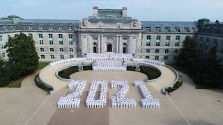 United States Naval Academy Class of 2021 Commissioning Ceremony [upl. by Anauqahs]