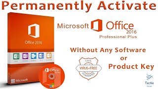 Permanently Activate Microsoft Office 2016 without Product Key or Software [upl. by Niwrehs967]