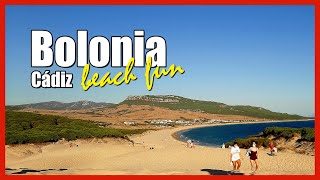 🏖️ Playa de BOLONIA Cadiz SPAIN  Beach day in the Sun [upl. by Alphonse]