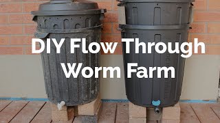 DIY Flow Through Worm Farm [upl. by Rosanna377]