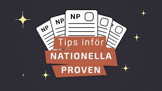 Tips inför nationella proven [upl. by Darsey171]