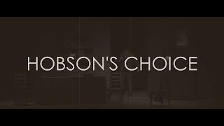 Hobsons Choice Trailer [upl. by Airotahs]