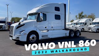 2022 Volvo VNL 860 Walkaround [upl. by Shannah817]