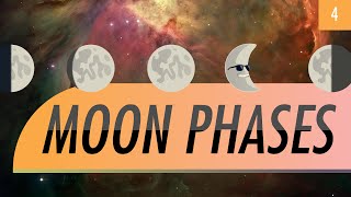 Moon Phases Crash Course Astronomy 4 [upl. by Yhtommit]