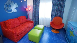 Disneys Art of Animation  quotFinding Nemoquot Family Suite  Walt Disney World Resort [upl. by Surtemed]