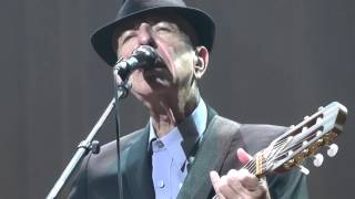 Leonard Cohen  the Partisan Olympia Hall Paris September 30th 2012 [upl. by Costanza]