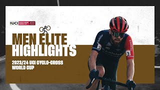 Troyes  Men Elite Highlights  202324 UCI Cyclocross World Cup [upl. by Prosper]