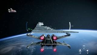 STAR WARS™ Battlefront™ II XWing Vs Tie Fighter [upl. by Kenn647]