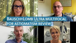 BauschLomb Ultra multifocal for astigmatism review [upl. by Sigler]