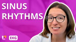 Sinus Rhythms  EKG Interpretation  LevelUpRN [upl. by Samanthia]