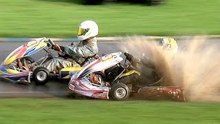 Crashes amp Karting Fails from the 2019 IKR Masters [upl. by Neerihs]