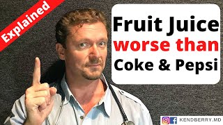 Fruit Juices WORSE than Soft Drinks Here’s Why [upl. by Button]