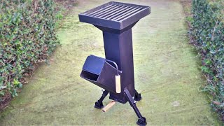 The Best Homemade Rocket Stove [upl. by Erlond186]