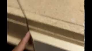 Make a Perfect 45 DegreeMiter Cut in a Laminate Countertop [upl. by Eckblad153]