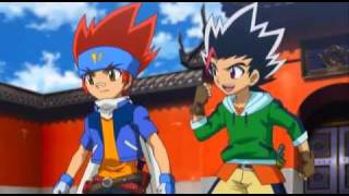 Beyblade Metal Masters  Gingka amp Masamune vs ChiYun amp Mei Mei [upl. by Hairaza]