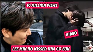 LEE MIN HOS VIRAL VIDEO HE KISSED KIM GO EUN [upl. by Culliton881]