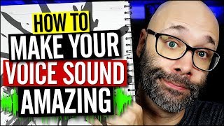 How To Make Your Voice Sound Better On Video 3 Ways [upl. by Tenom85]