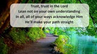 Trust in the Lord  Lyrics Hillsong [upl. by Bryana]