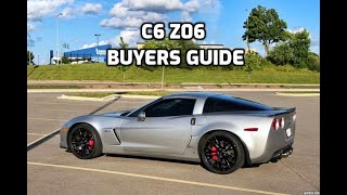 C6 z06 Corvette Buyers Guide Differences in models amp Things To Look For [upl. by Devaj106]