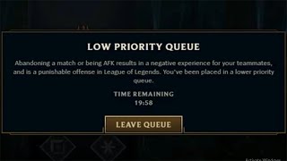 Everytime in low priority queue [upl. by Nonarb]