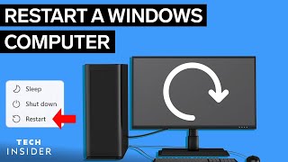 How To Restart A Windows Computer [upl. by Anotal]