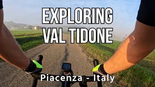 Cycling in Val Tidone  Piacenza  Italy [upl. by Naillimxam859]