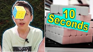 How To Solve a Rubiks Cube In UNDER 10 Seconds shorts [upl. by Brook]