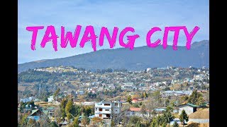 Beautiful Tawang City Walk  Arunachal Pradesh India  Safar Stories [upl. by Tillion]