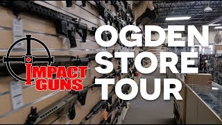 Impact Guns Store Tour  Ogden Utah [upl. by Llerehs]